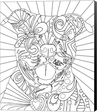 Framed Beware CB Print