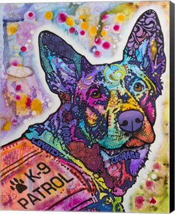 Framed K 9 Patrol 3 Print