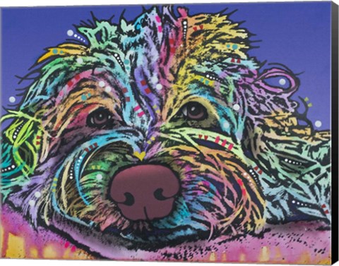 Framed La Lou 6 Print