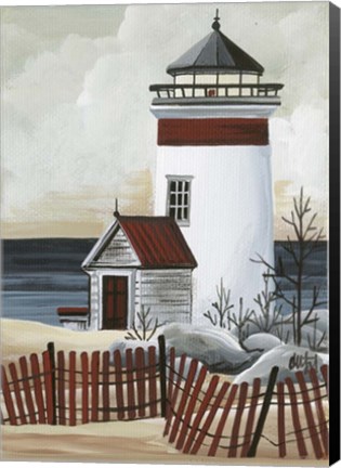 Framed Lighthouse A Print
