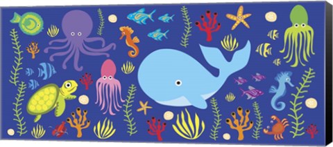 Framed Sea Mat Print