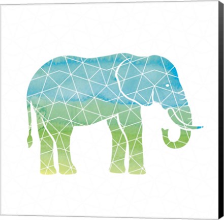 Framed Elephant Print