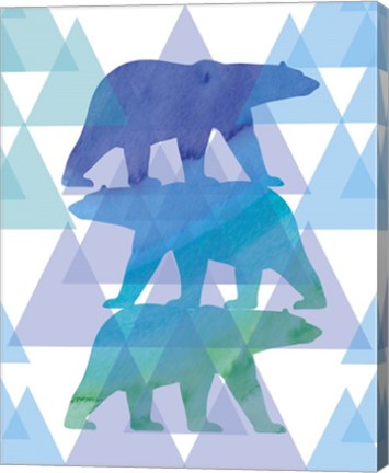 Framed Geometric Polar Print