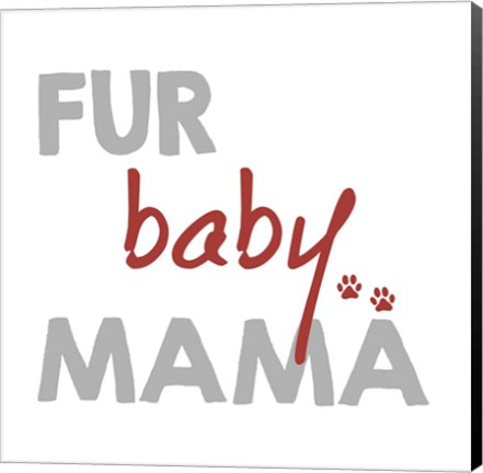 Framed Fur Baby Print