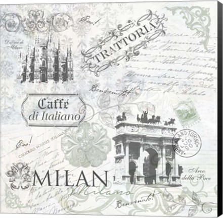 Framed Milan Print