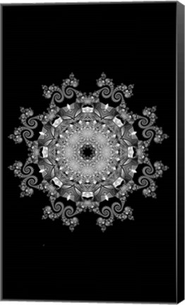 Framed Silver 3 Print