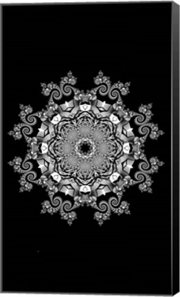 Framed Silver 4 Print