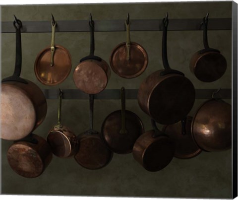 Framed Hanging Copper Print