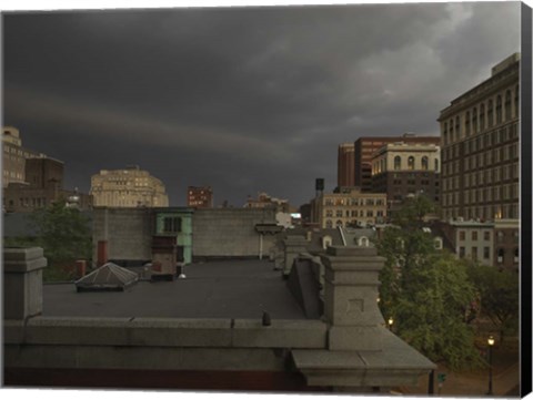 Framed Halloween Eve, Philadelphia Print