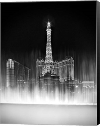 Framed Paris Paris, Las Vegas Print
