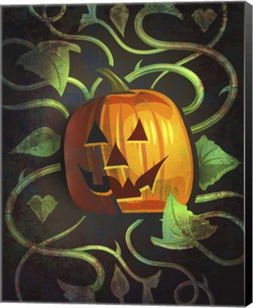 Framed Pumpkin Patch Print