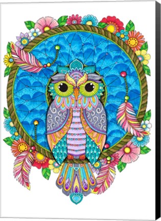 Framed Night Owls 21 Print