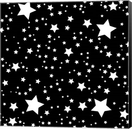 Framed Stars Print