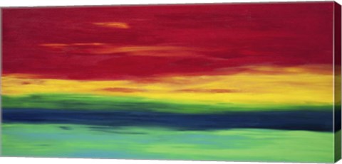 Framed Island Sky 6 Print