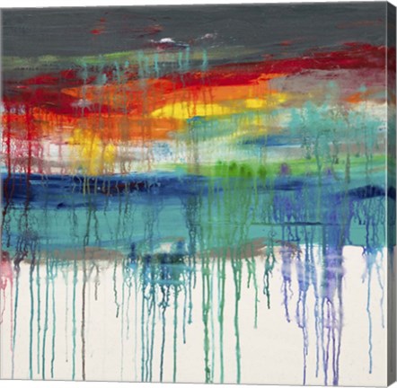 Framed Lithosphere 163 Print