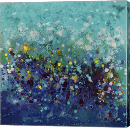 Framed Ocean Break 1 Print