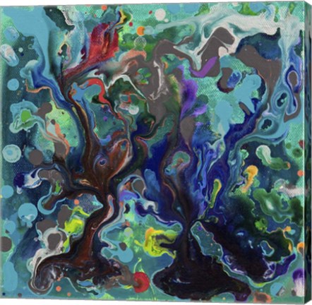 Framed Originating 4 Print