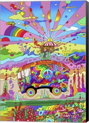 Framed Magic Bus Print