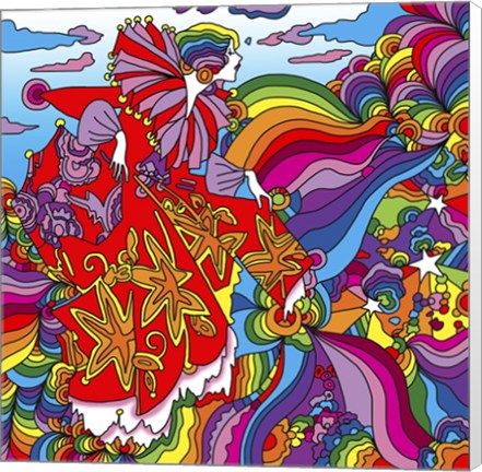Framed Rainbow - Queen Print
