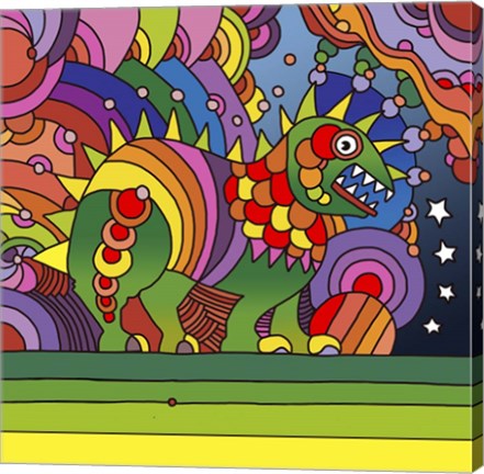 Framed Pop Art - Phinn Monster Print