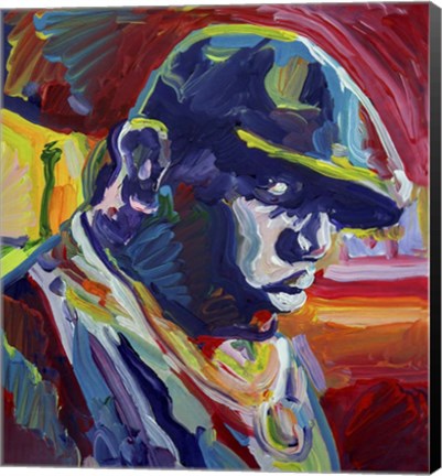 Framed Biggie Smalls Print