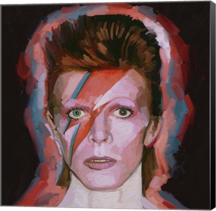 Framed David Bowie Alladin - Sane Print