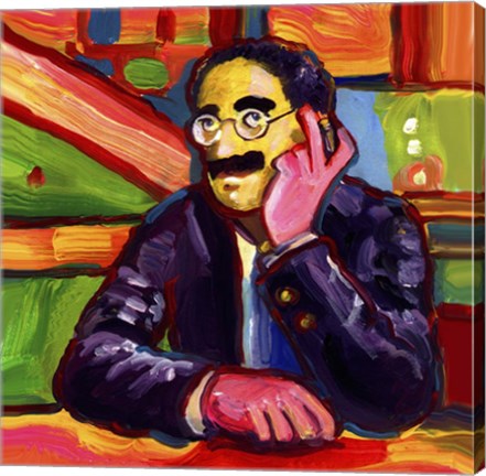 Framed Groucho Marx Print