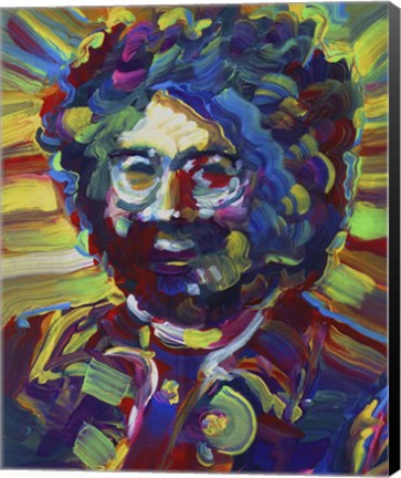 Framed Jerry Garcia Print