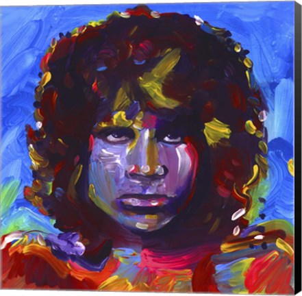 Framed Jim Morrison Print