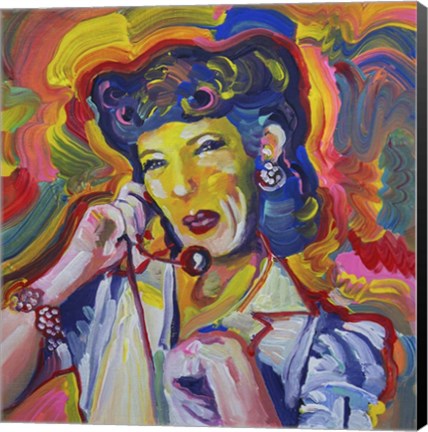 Framed Lily Tomlin Print