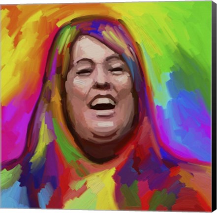 Framed Mama Cass Print