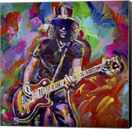 Framed Slash Print