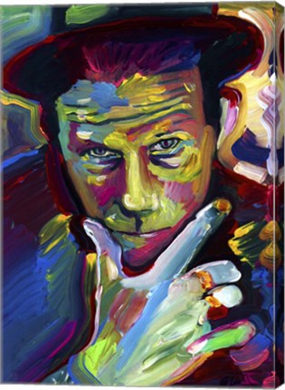 Framed Tom Waits Print