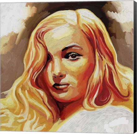 Framed Veronica Lake Print