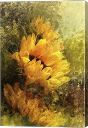 Framed Impressionist Sunflowers Print