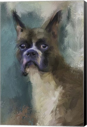 Framed Brave Boxer Print