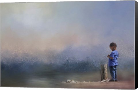 Framed Little Rock Collector Print