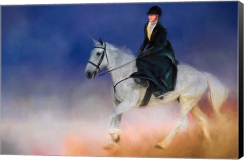 Framed At The Horse Show 2 Print