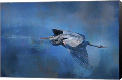 Framed Flying Home Print