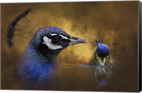 Framed Reflecting On The Past Print