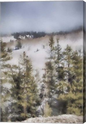 Framed Winter Impressions In Colorado 3 Print