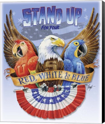 Framed Stand Up Print