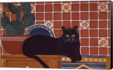 Framed Russian Blue Print