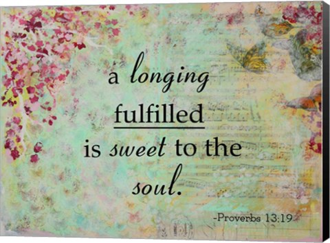 Framed Longing Fulfilled Print