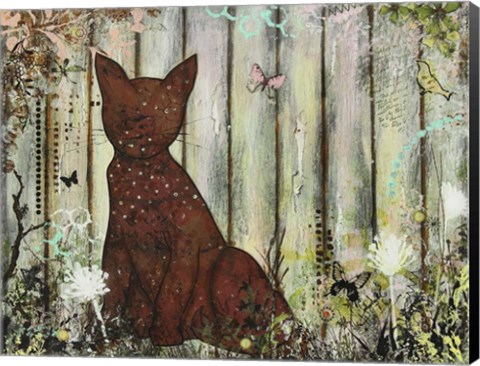 Framed In The Garden Print