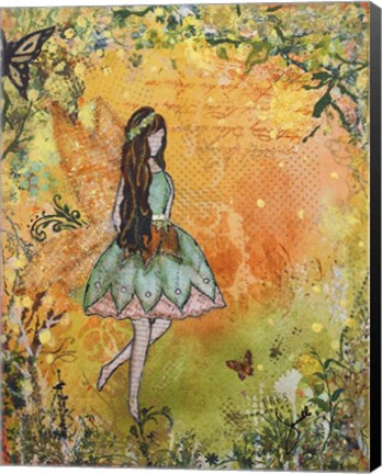 Framed Spring Fairy Print