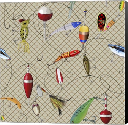 Framed Wilderness Lodge-I Print