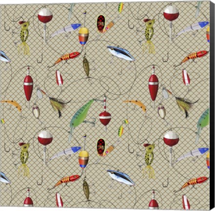 Framed Wilderness Lodge-J Print