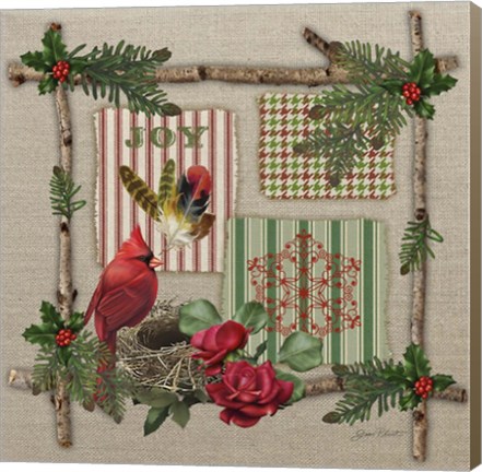 Framed Country Christmas 2 Print