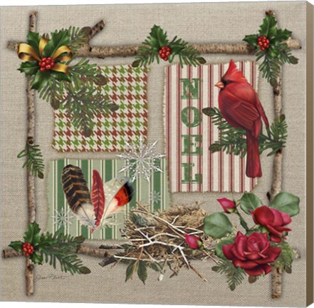 Framed Country Christmas 1 Print
